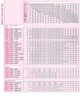 ABC Size Charts