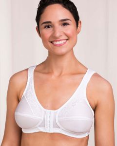Trulife Naturalwear 212 Bethany Front and Back Close Bra - Park