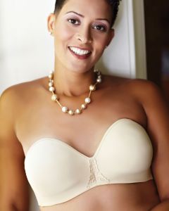 ABC 112C Seamless Strapless Bra Many Sizes Park Mastectomy